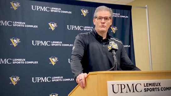 Hextall not reconsidering player evaluation process: Hindsight's '20/20' taken in Cranberry, Pa. (Penguins)